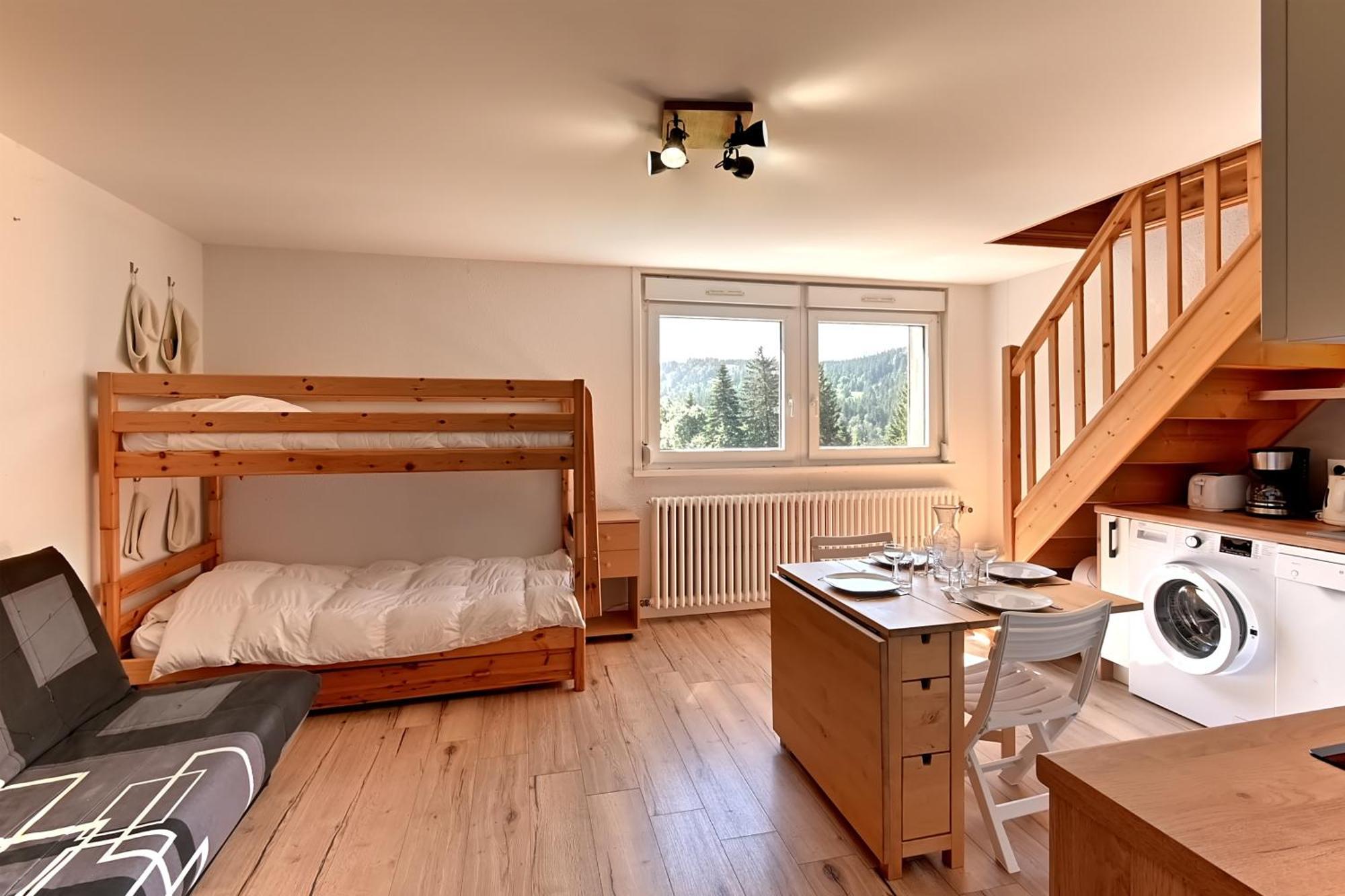 Апартаменти Le Nid Des Vosges - Appt Vue Montagne Жерарме Екстер'єр фото