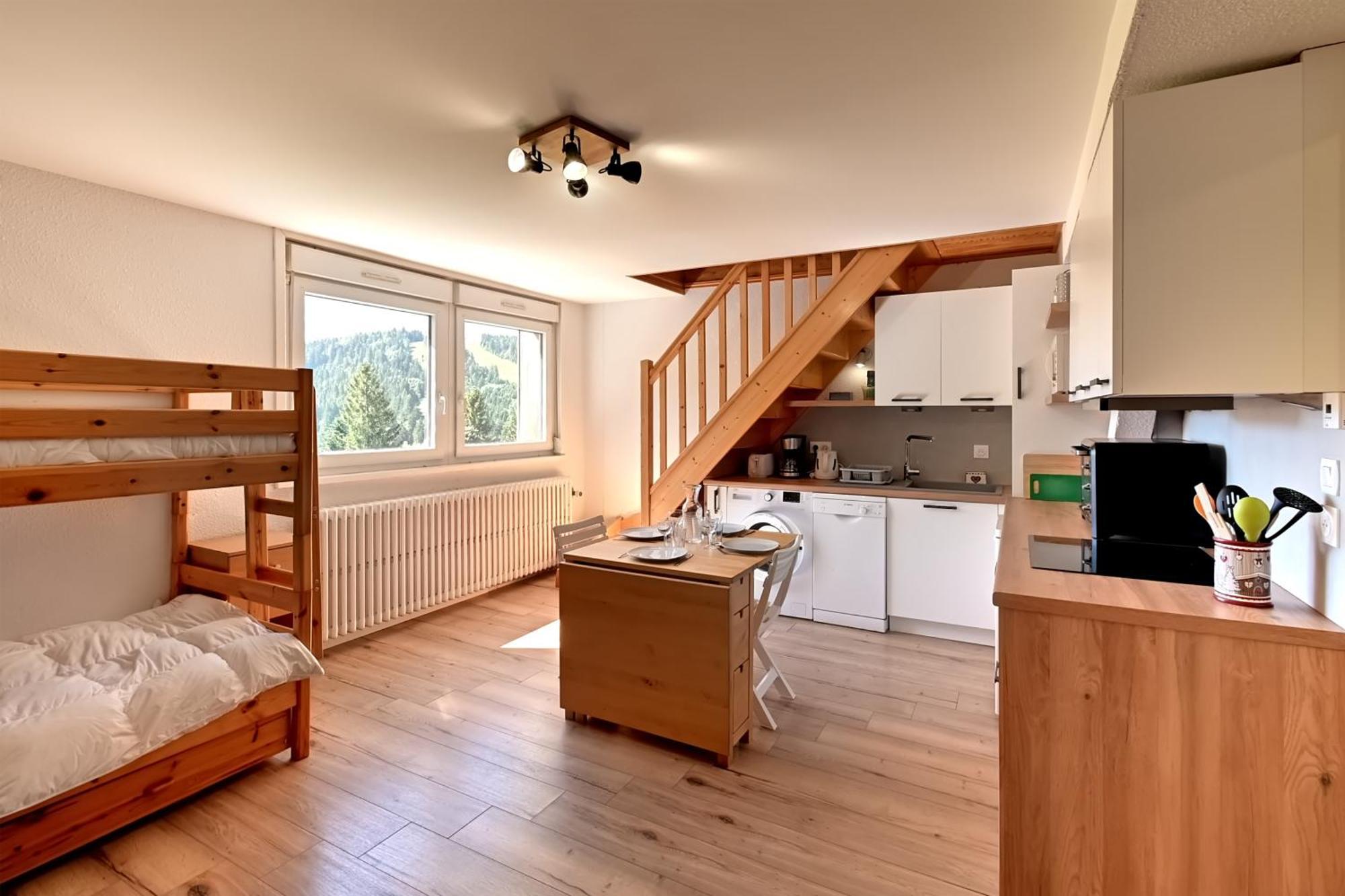 Апартаменти Le Nid Des Vosges - Appt Vue Montagne Жерарме Екстер'єр фото